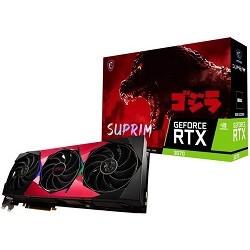 MSI GeForce RTX 3070 SUPRIM SE 8G LHR x GODZILLA